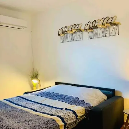 Apartment Equipe A 30m De La Miomo,cap-corse,5mn De Bastia,parking Prive *